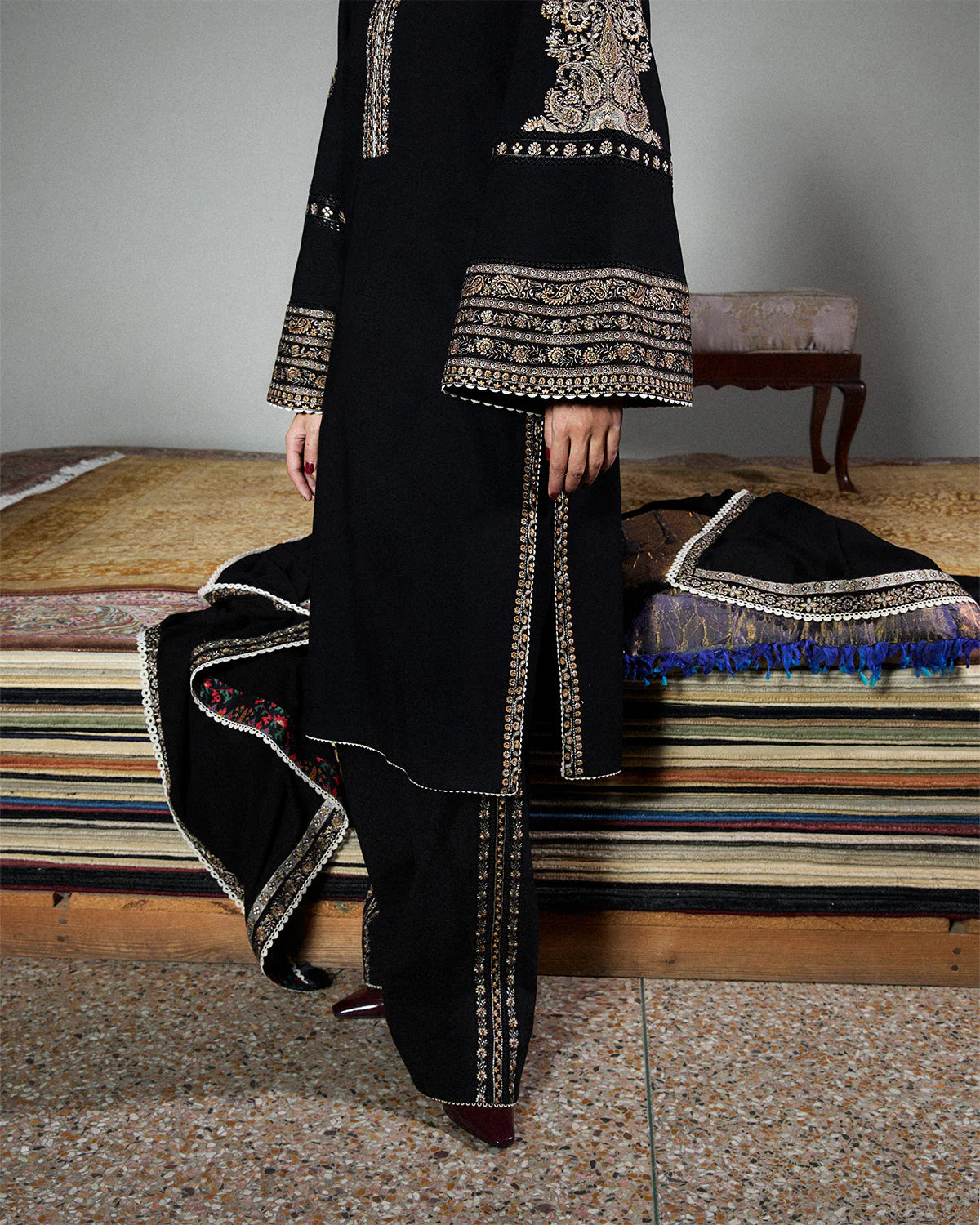 Tila | Karandi Unstitched, AW 25 - Edit III | Jugnu