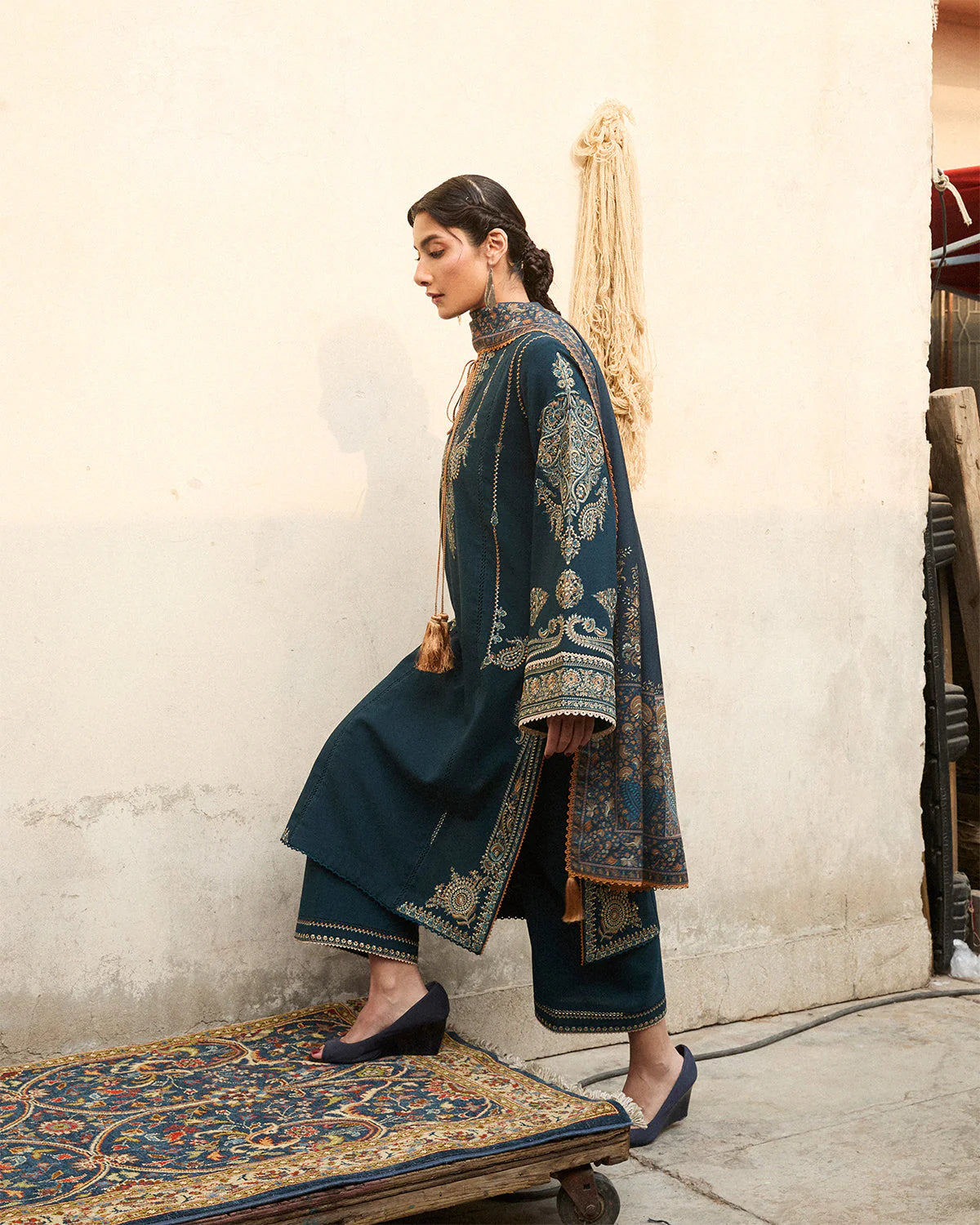 Niva | Karandi Unstitched, AW 25 - Edit III | Jugnu