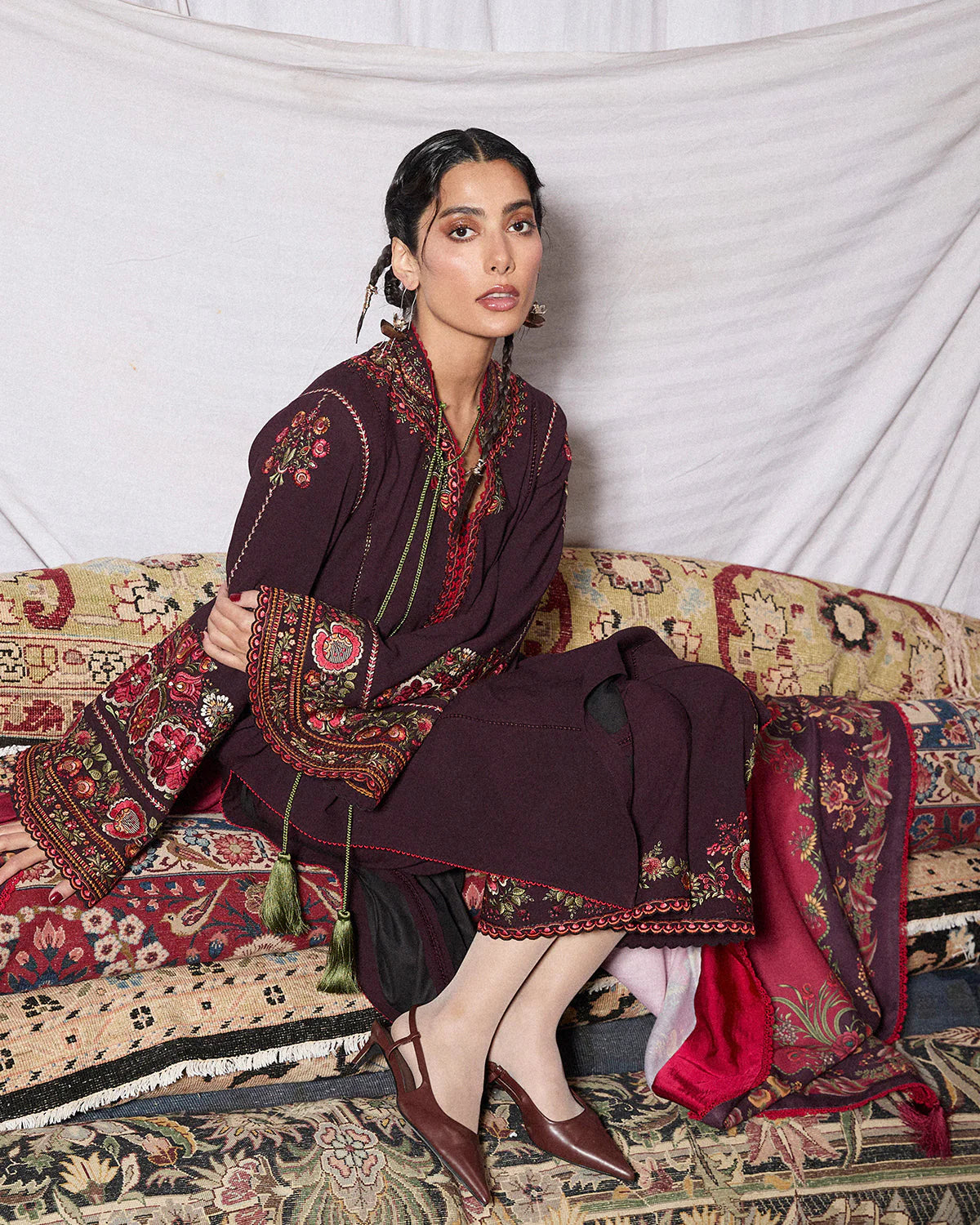 Bari | Karandi Unstitched, AW 25 - Edit III | Jugnu