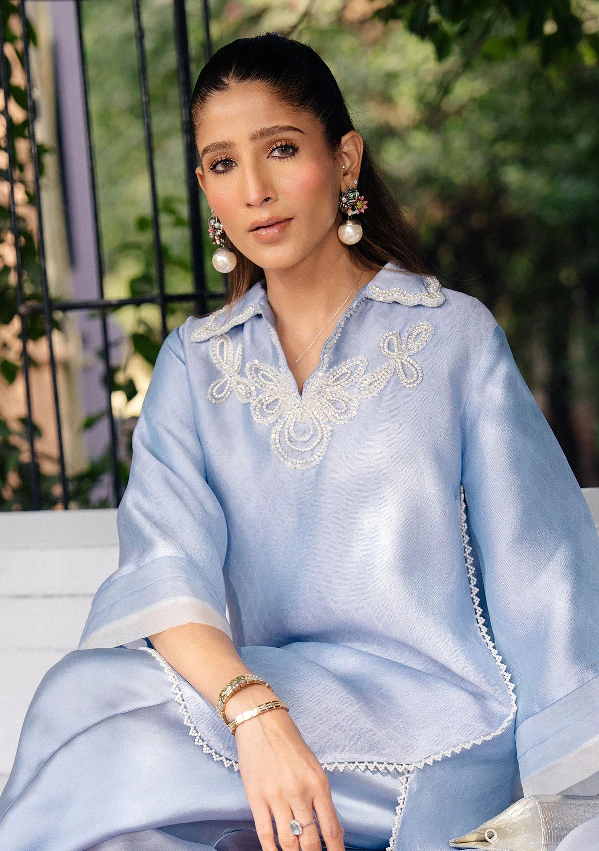 Emani Periwinkle | New Arrivals | Zainab Zulfiqar