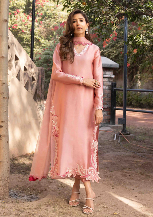 Naida Tea Pink | New Arrivals | Zainab Zulfiqar