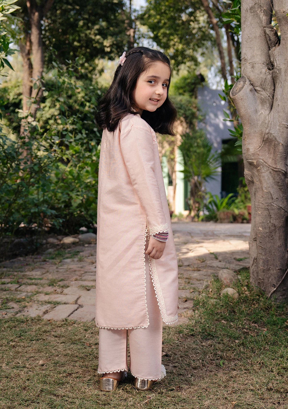 Kira Pink Kids | New Arrivals | Zainab Zulfiqar Kidswear