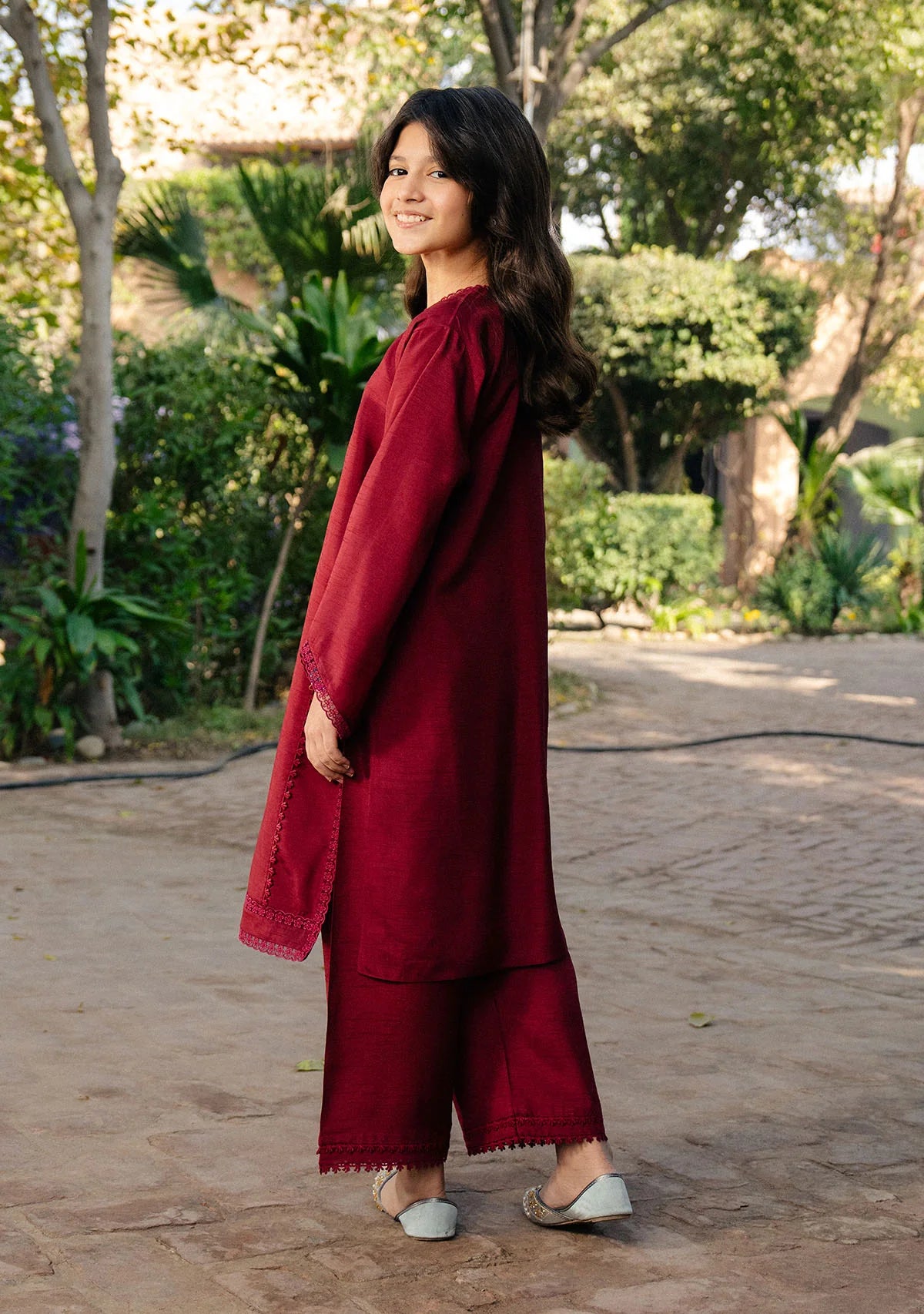 Tanaz Magenta Kids | New Arrivals | Zainab Zulfiqar Kidswear