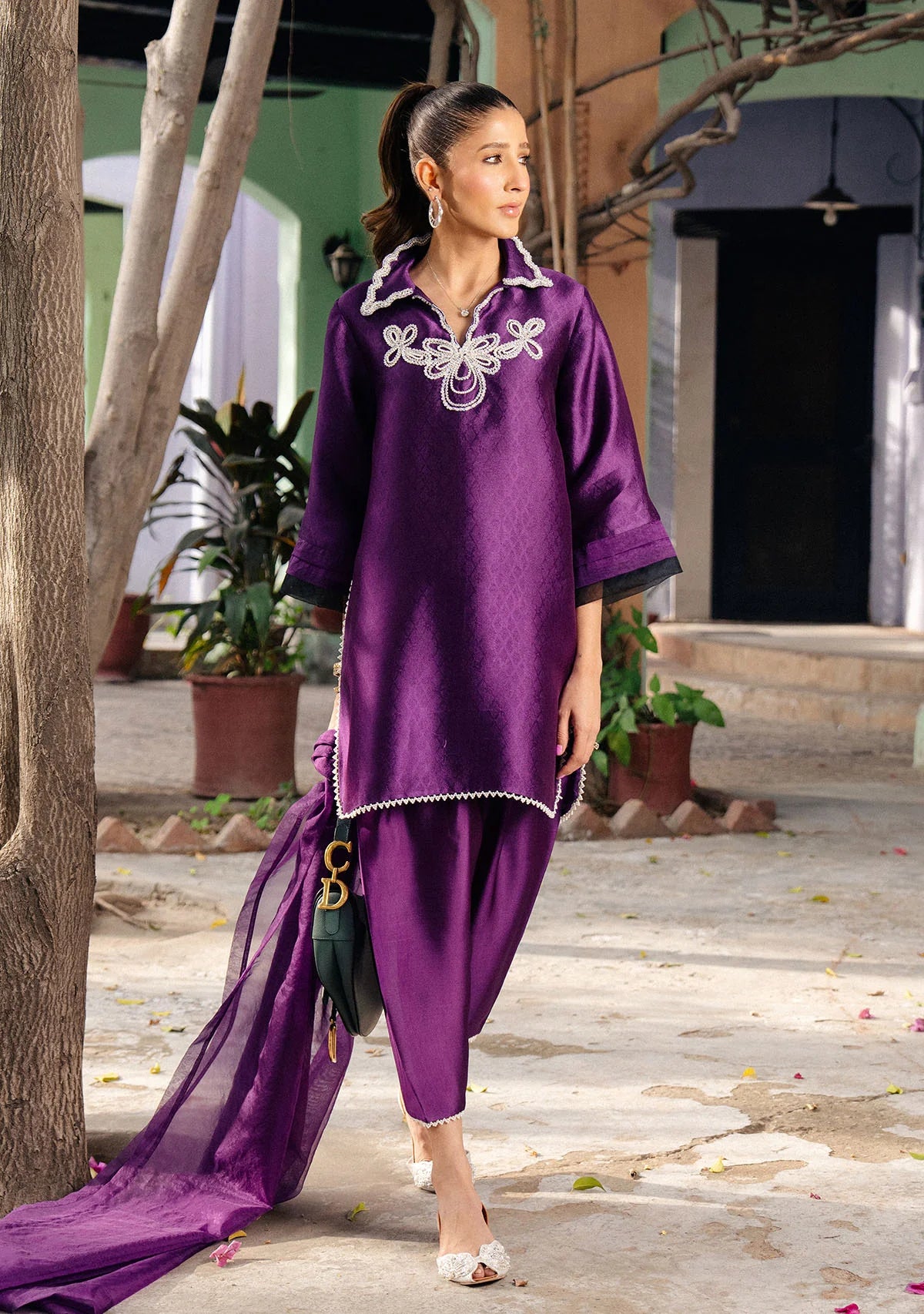 Emani Purple | New Arrivals | Zainab Zulfiqar