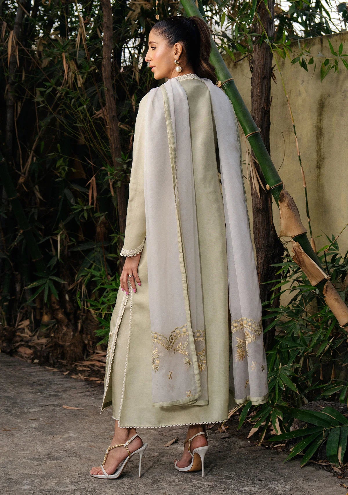 Kira Pistachio | New Arrivals | Zainab Zulfiqar