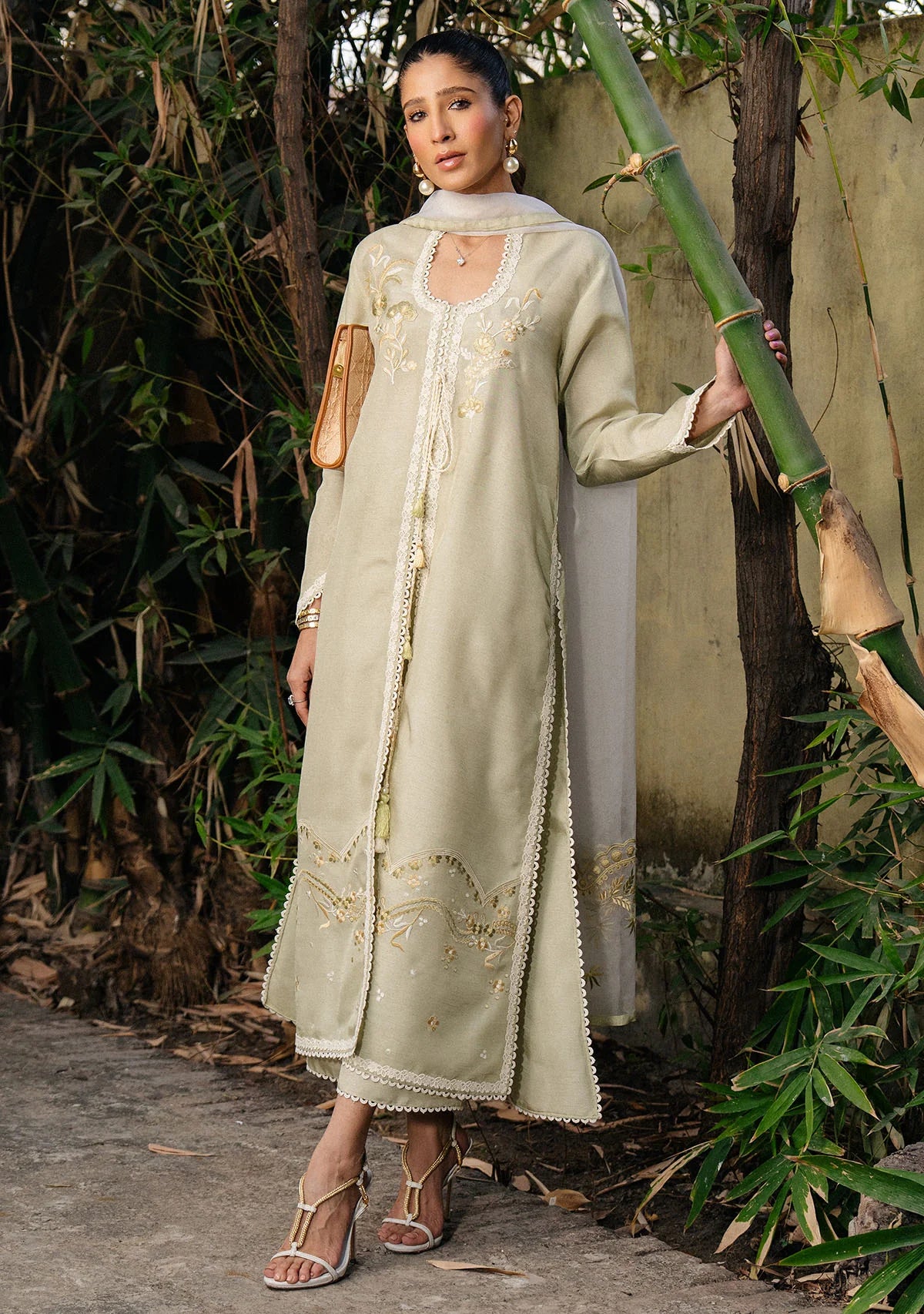 Kira Pistachio | New Arrivals | Zainab Zulfiqar