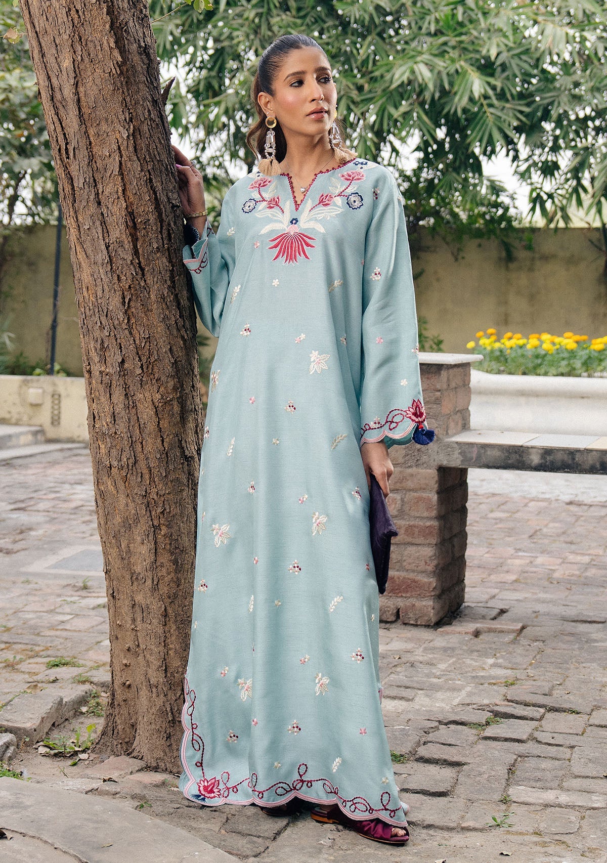 Mersana Sky Blue | New Arrivals | Zainab Zulfiqar