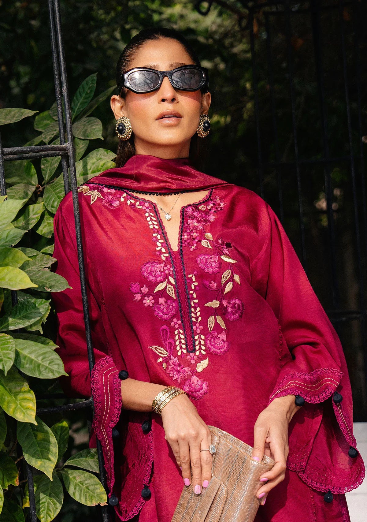 Tanaz Magenta | New Arrivals | Zainab Zulfiqar