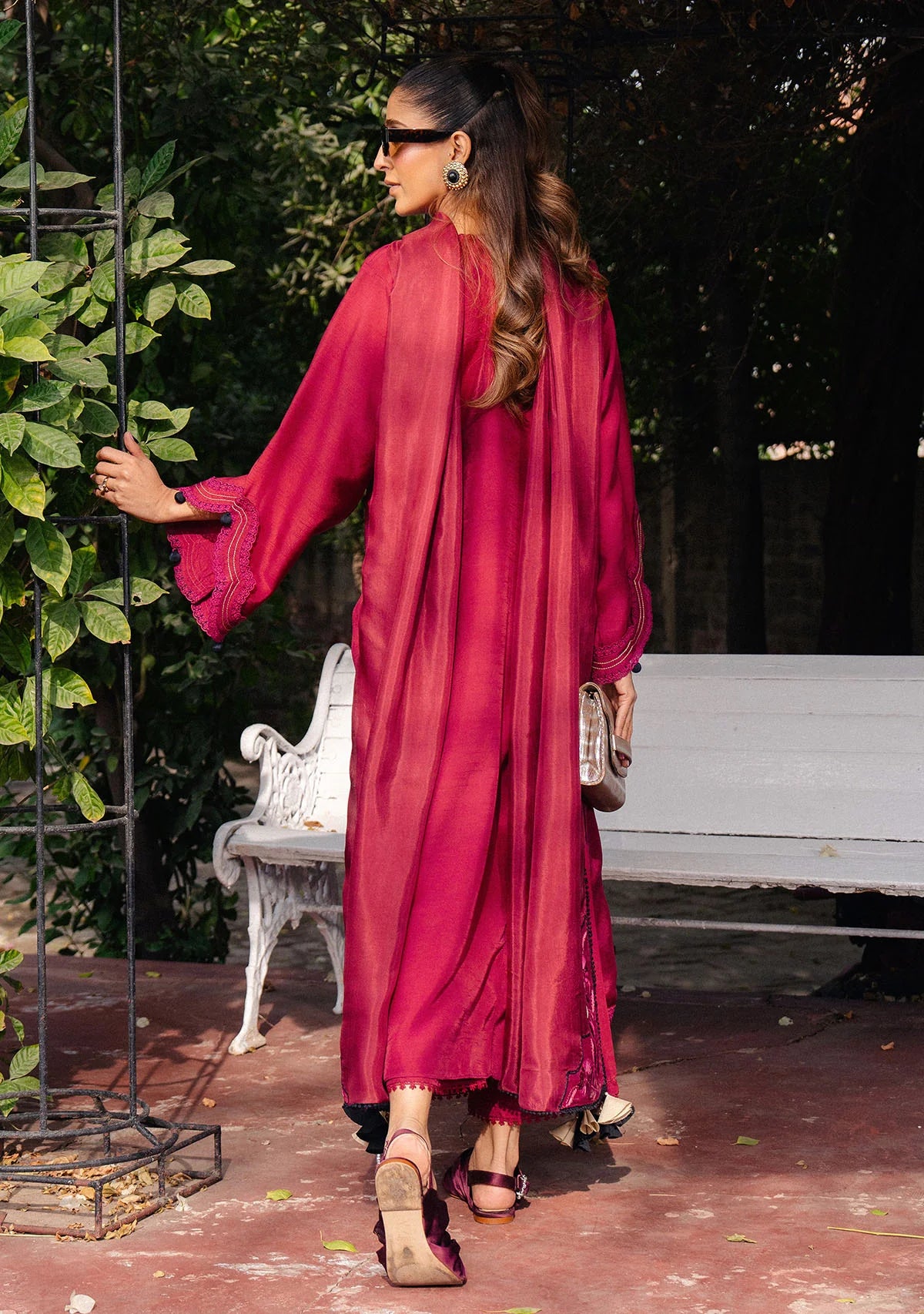 Tanaz Magenta | New Arrivals | Zainab Zulfiqar