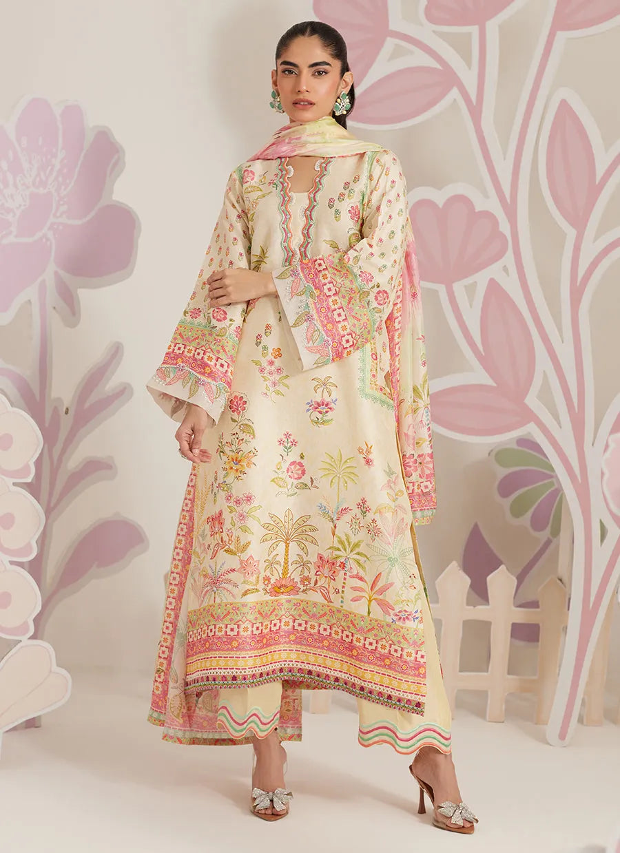 Zelara Shirt And Dupatta | Ramadan Eid Frou Frou '26 | FARAH TALIB AZIZ