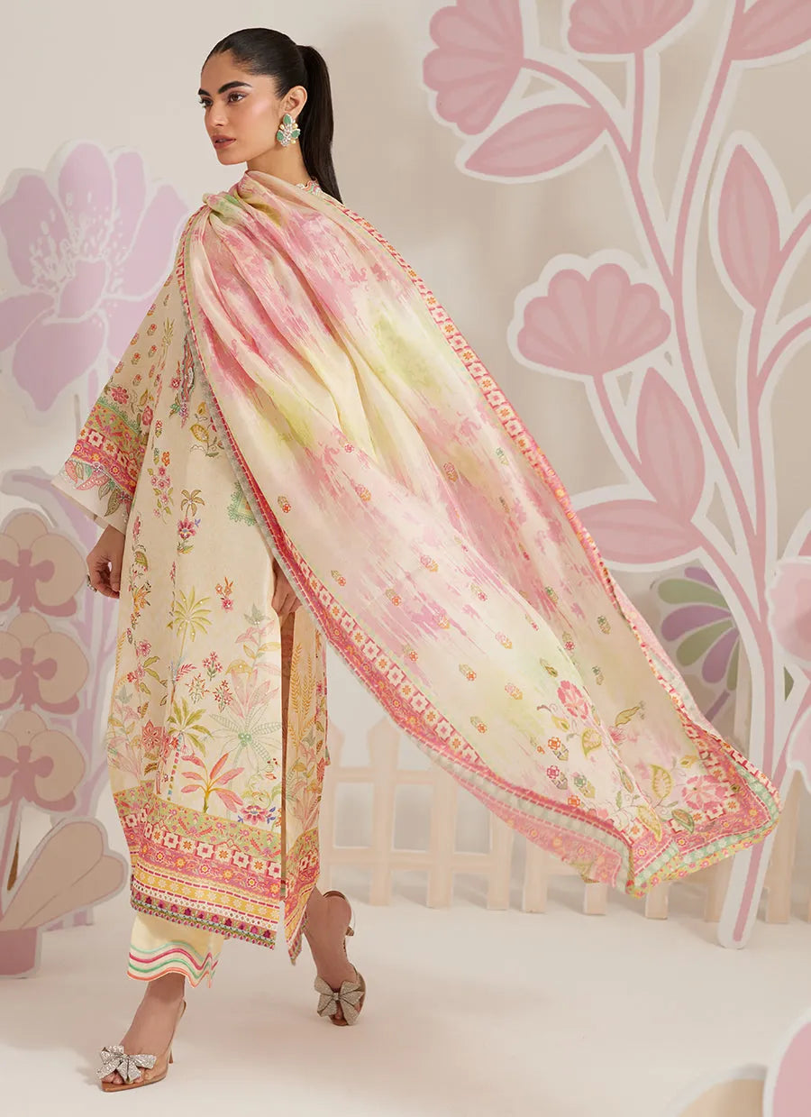 Zelara Shirt And Dupatta | Ramadan Eid Frou Frou '26 | FARAH TALIB AZIZ