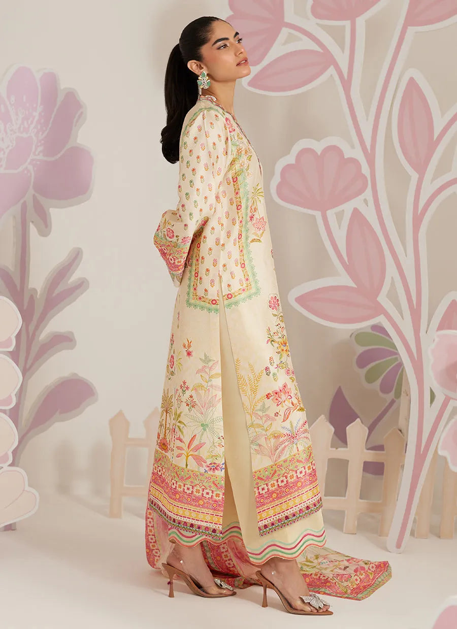 Zelara Shirt And Dupatta | Ramadan Eid Frou Frou '26 | FARAH TALIB AZIZ