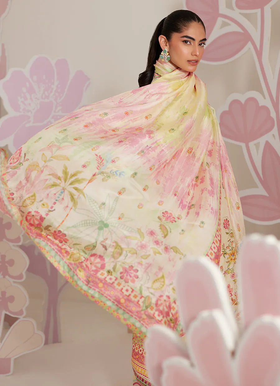 Zelara Shirt And Dupatta | Ramadan Eid Frou Frou '26 | FARAH TALIB AZIZ